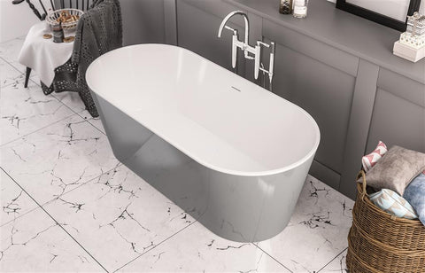 Eastbrook Lambeth Freestanding Bath with Included Waste