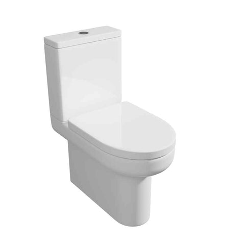 Kartell UK Arc White Gloss Toilet and Basin Suite with Vanity Unit