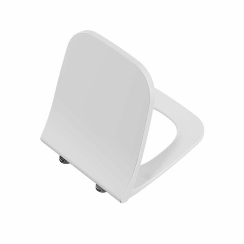 Kartell UK Eklipse Square Rimless BTW WC Pan with Soft Close Seat