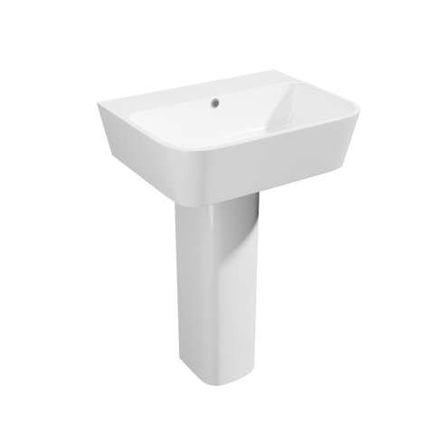 Kartell UK Genoa Square Toilet And Basin Suit Without Vanity