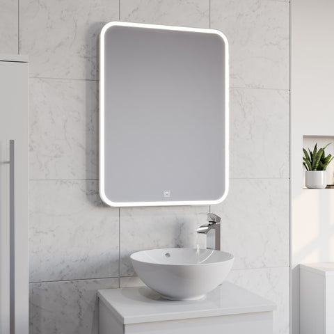 Stylish Alder LED Bathroom Mirror  with Touch Switch