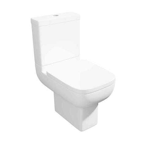Kartell UK Options 600 Close-Coupled WC Pan, Cistern, and Soft Close Seat Set
