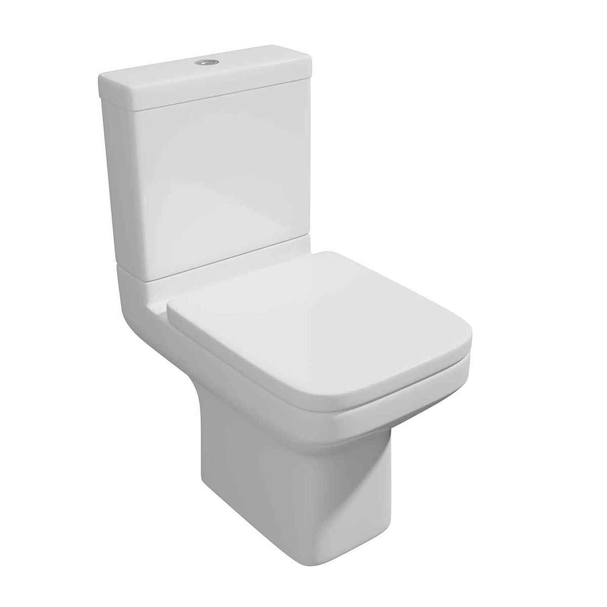 Kartell UK Trim Compact Corner WC Pan with Soft Close Seat