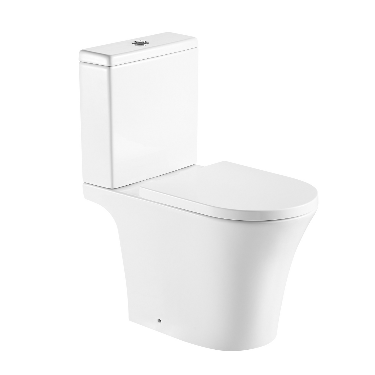 Kartell UK Kameo Rimless WC Pan, Cistern, Soft Close Seat