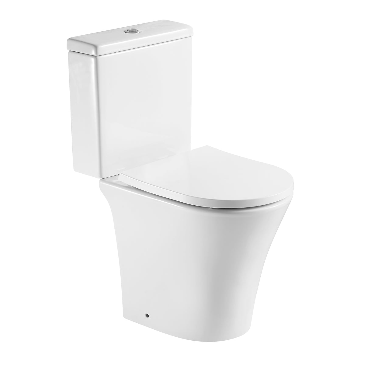 Kartell UK Kameo Rimless Short Projection WC Pan with C/C Cistern & Soft Close Seat