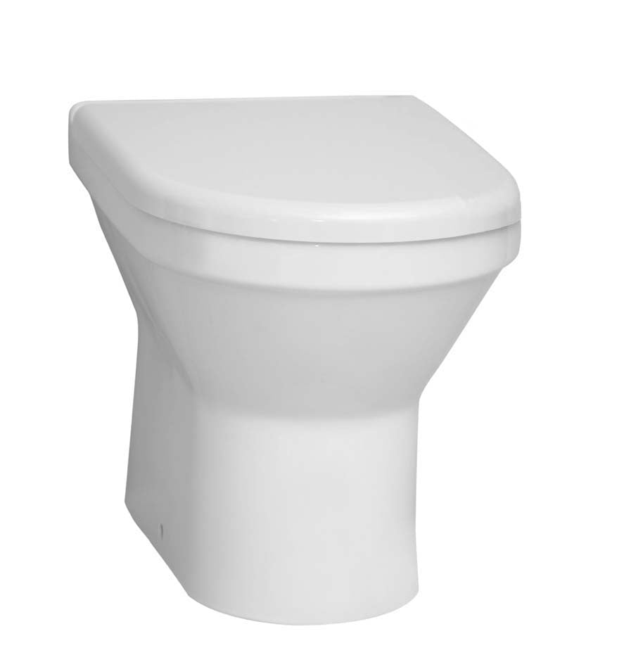 Kartell UK Style Close Coupled Back to Wall Toilet Pan with Soft Close Seat