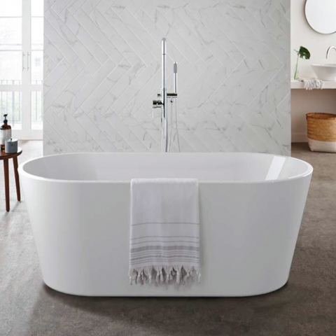 Kartell UK Coast Double Ended Freestanding Bath Tub Size