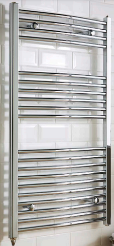 Kartell UK Curved Electric Towel Rail – On/Off