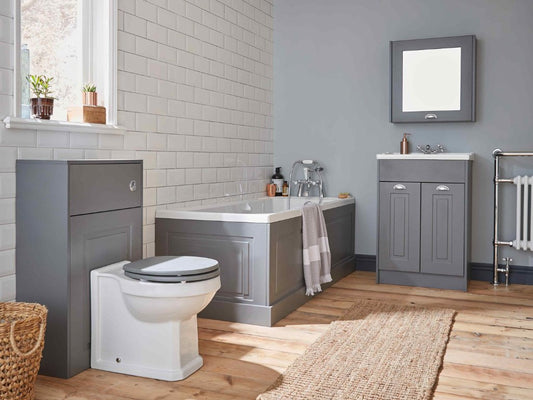 8 Ideas for Stylish Grey Bathroom Décor - serenebathrooms