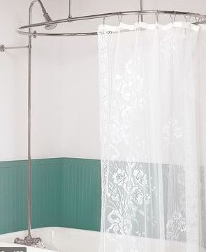 Shower Rails That Suit All Bathrooms - serenebathrooms