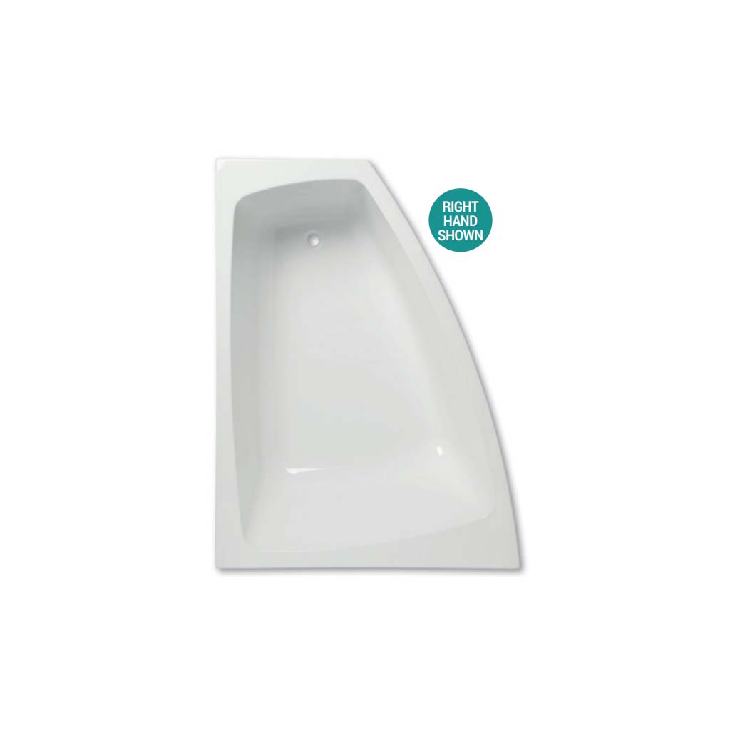 Eastbrook Clipper White Straight Bath