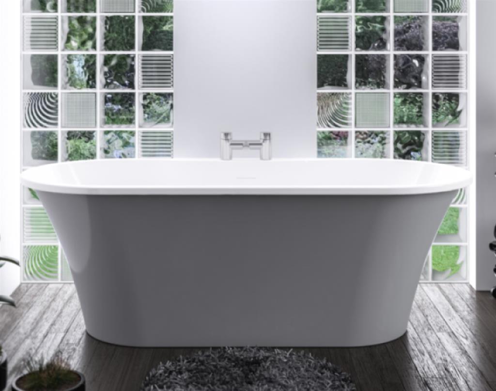 Eastbrook Margravine Freestanding Bath with Waste