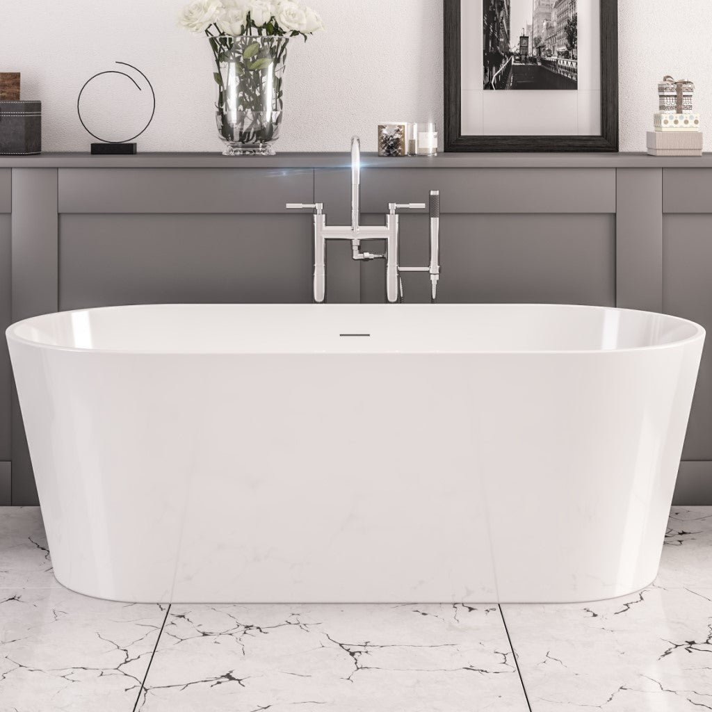 Eastbrook Lambeth Freestanding Bath with Included Waste