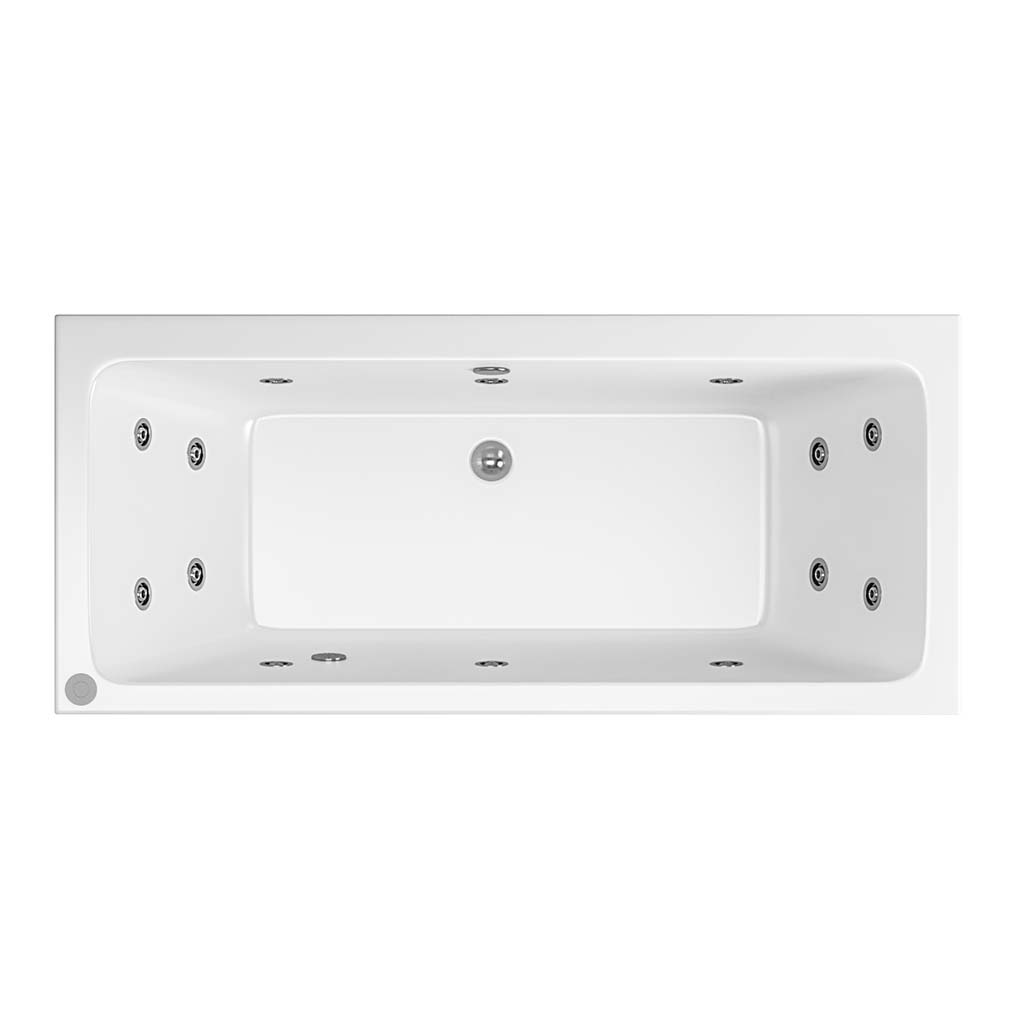 Eastbrook Portland Whirlpoolwith 14 Jet Beauforte White Finish