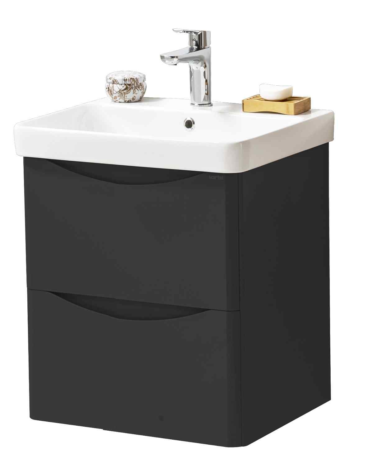 Kartell UK Arc Matt Graphite Wall Mounted Basin