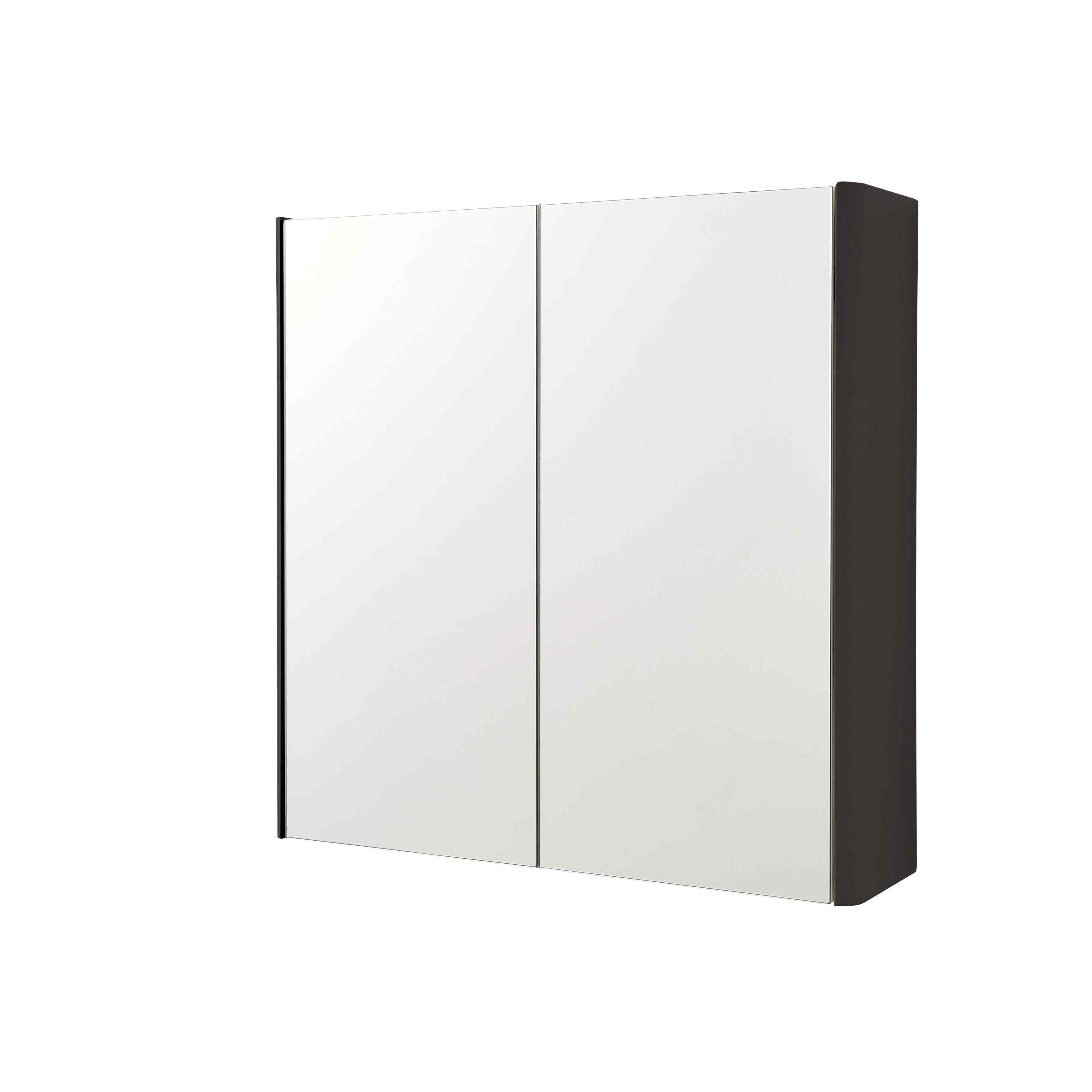Kartell UK Arc Matt Graphite Shower Enclosure Suites with Vanity Unit - KV6 Bi-Fold Door