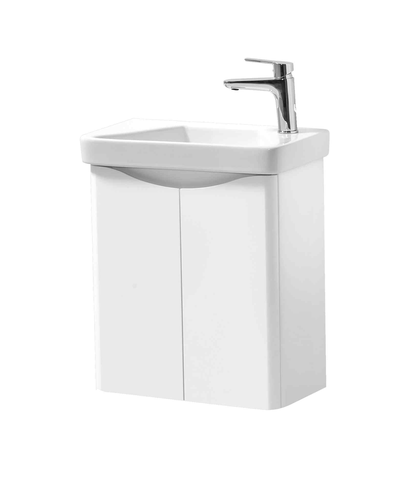 Kartell UK Arc White Gloss Wall Mounted Cloakroom Unit