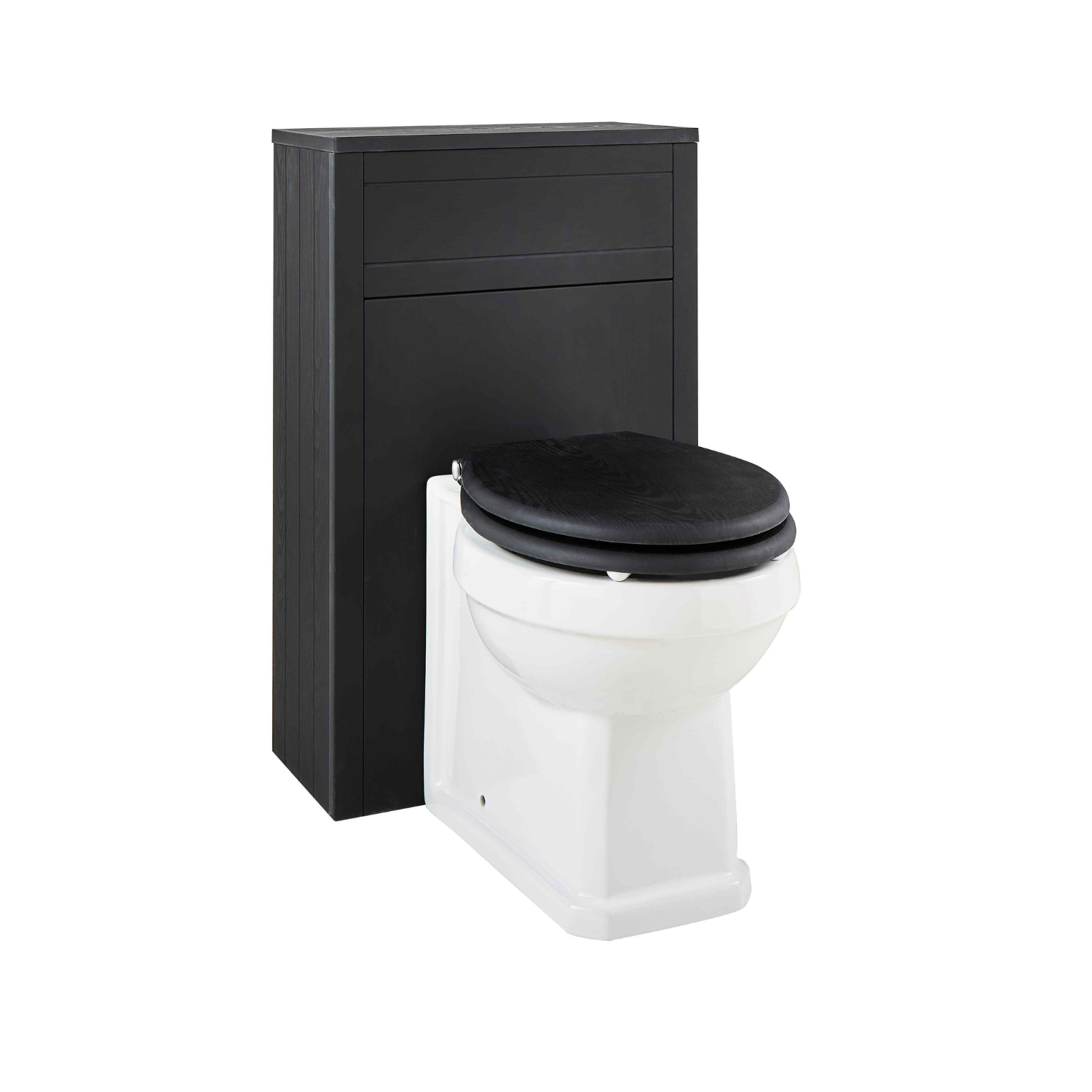 Kartell UK Buckingham 500mm WC Unit - Black Oak