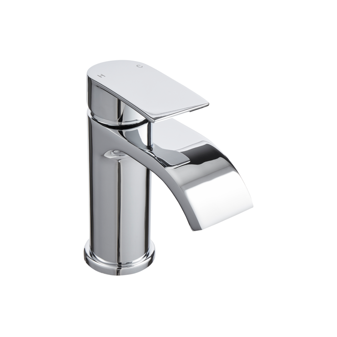 Kartell Bella Mono Basin Mixer and Bella Bath Filler Set