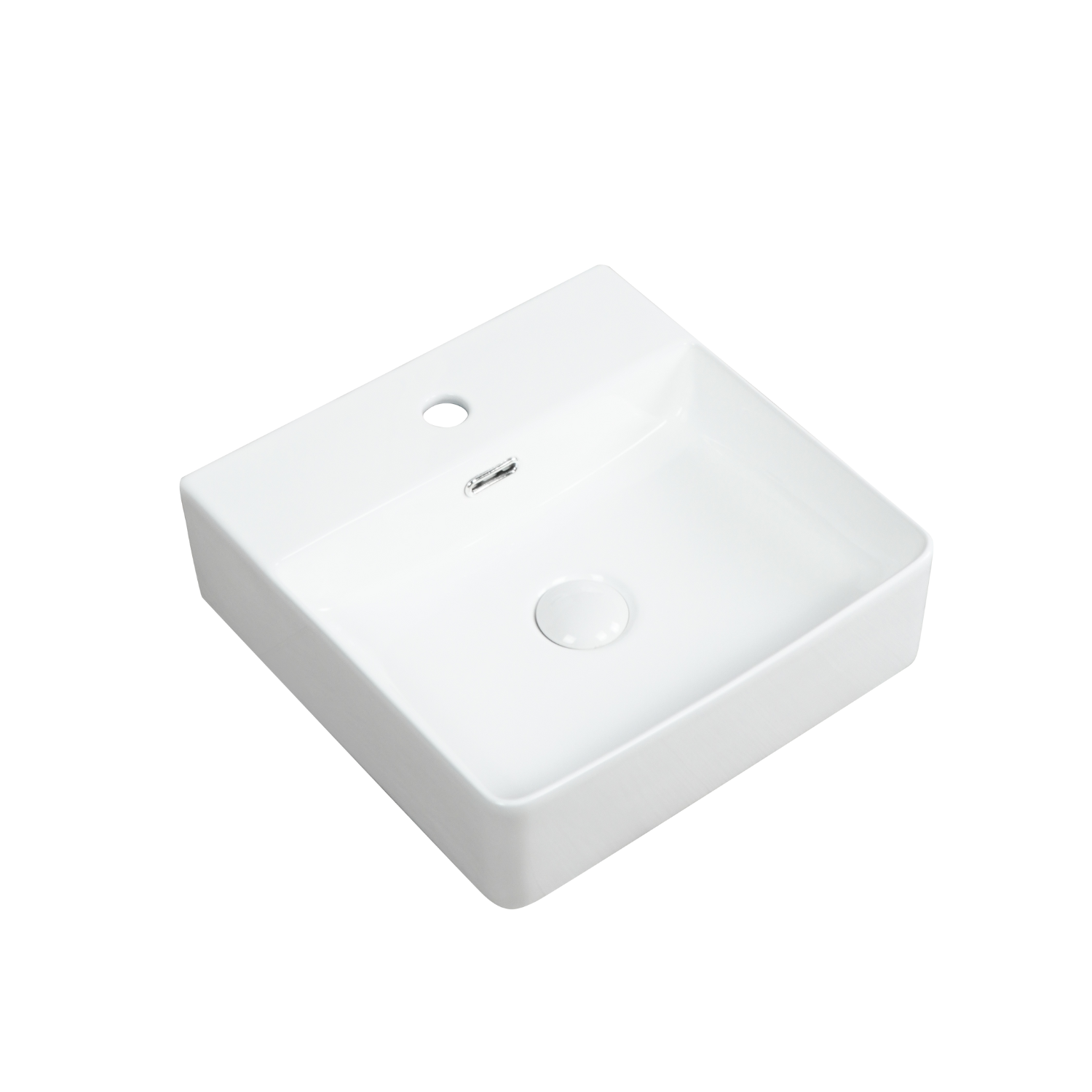 Essential Square Countertop Basin