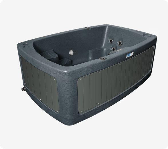 dark grey duaspa small hot tub