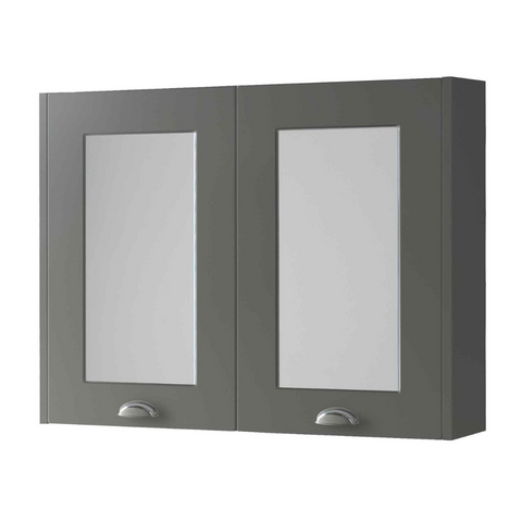 Kartell UK Astley Matt Grey Mirror Cabinets