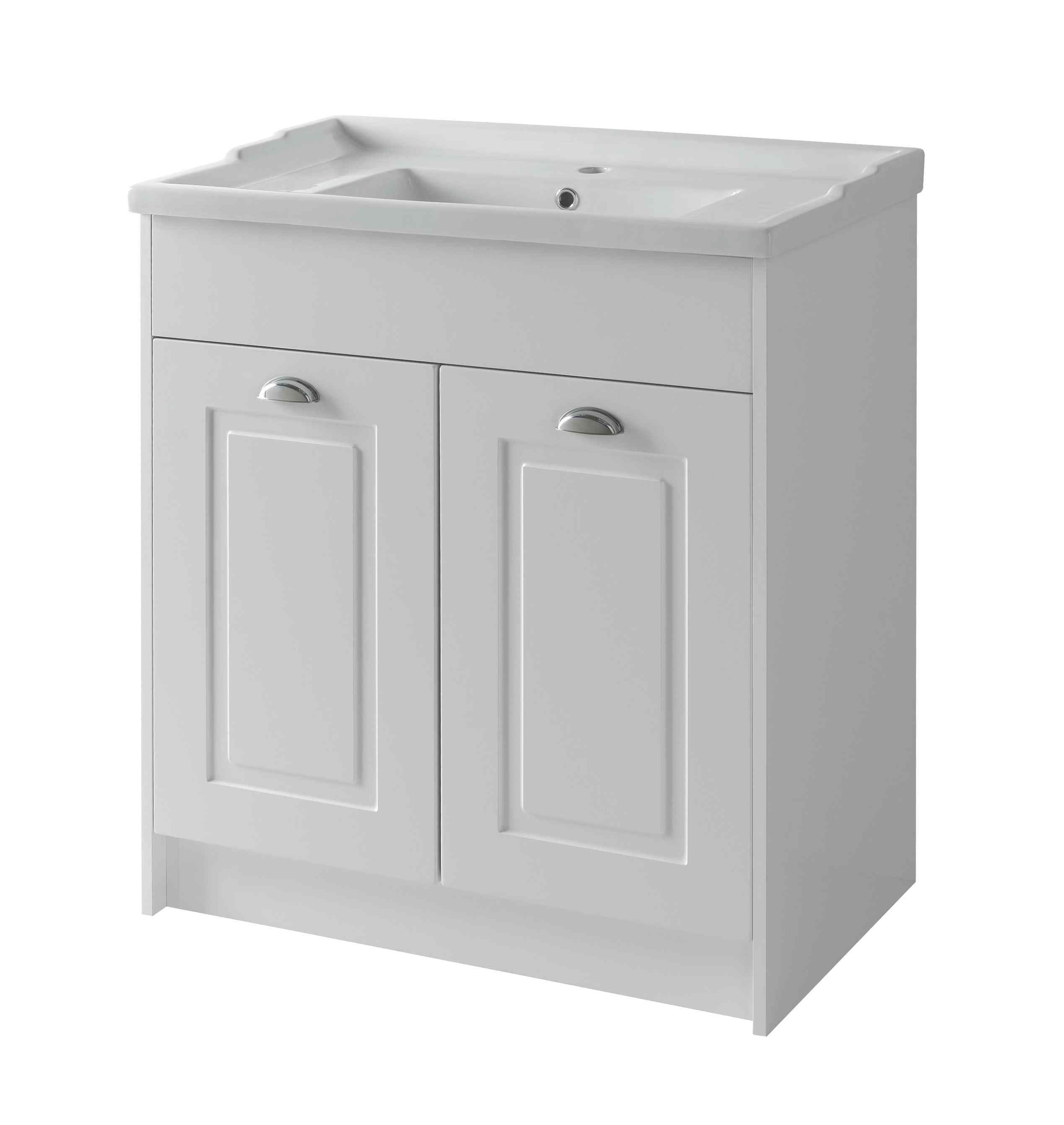 Kartell UK Astley White Floor Standing Basin