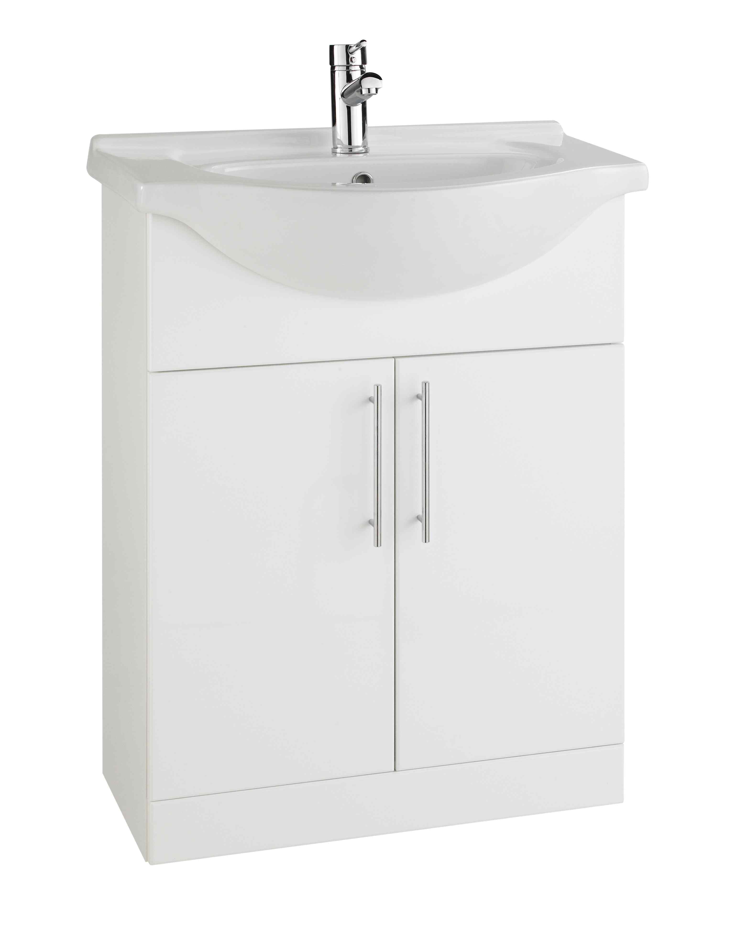 Kartell UK Impakt Toilet and Basin Suite with Vanity Unit