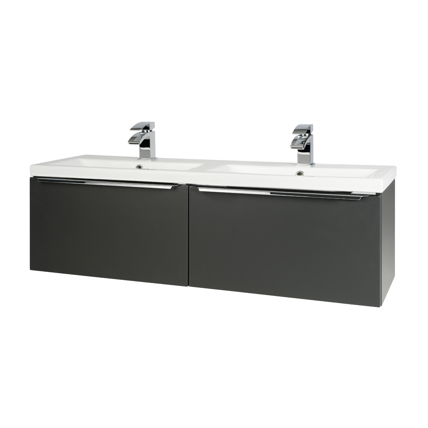 Kartell UK Kore Matt Dark Grey Wall Mounted Basin Sink