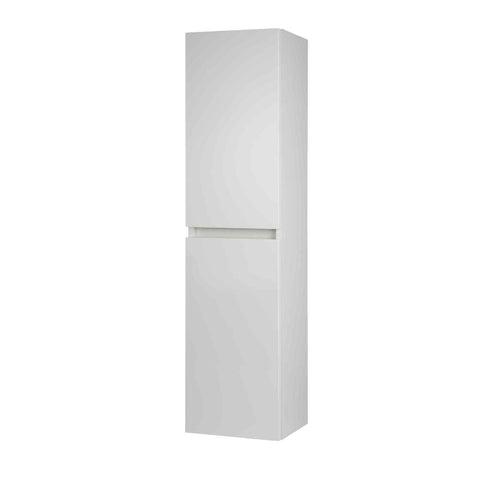 Kartell UK Kore White Gloss Bathroom Suite With Vanity Unit - Elite L Shaped Shower Bath