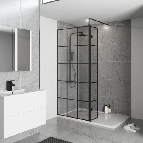 Kartell UK Options 600 Shower Suites Without Vanity  - Kritt Wet Room Screen