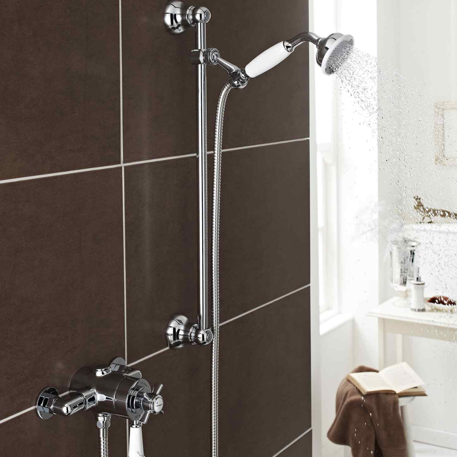 Kartell UK Klassique Option 4 Thermostatic Exposed Shower