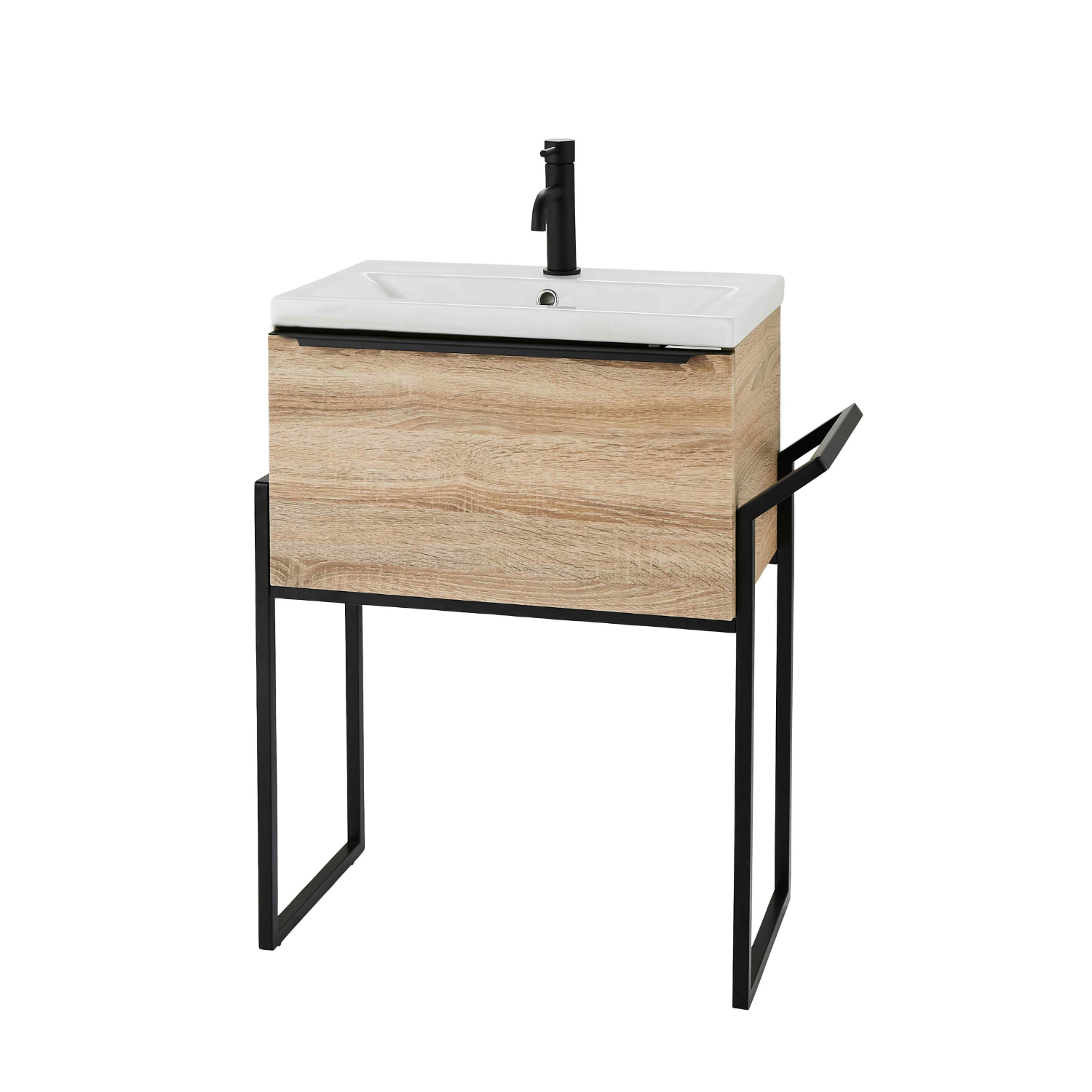 Kartell UK Kore Sonoma Oak Wall Mounted Basin Sink