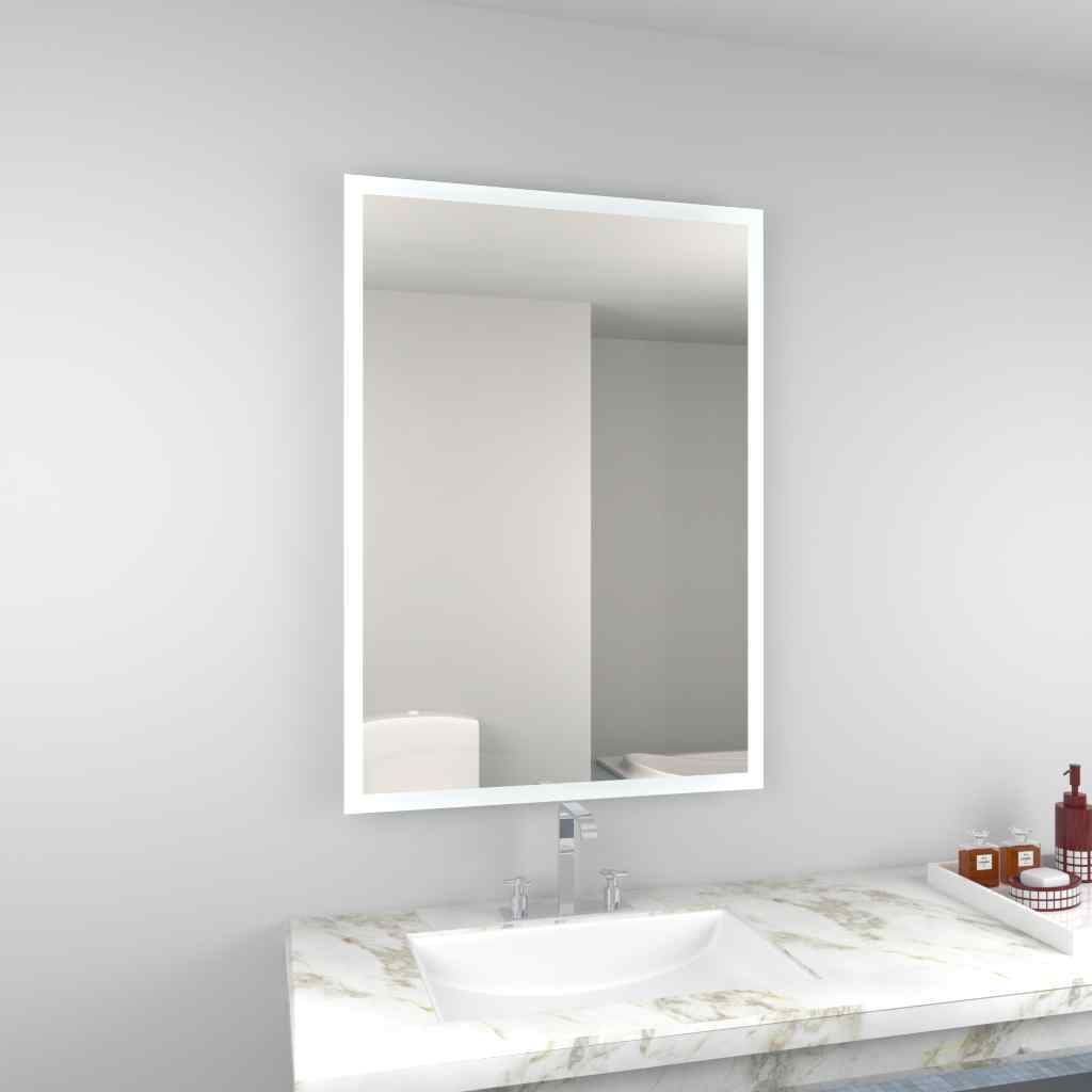 Kartell UK Manton LED Mirror with Sensor Switch, Anti-Fog Demister, and Charging Socket