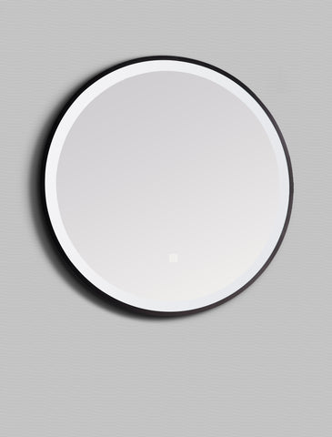 Kartell UK Nero Round LED Mirror