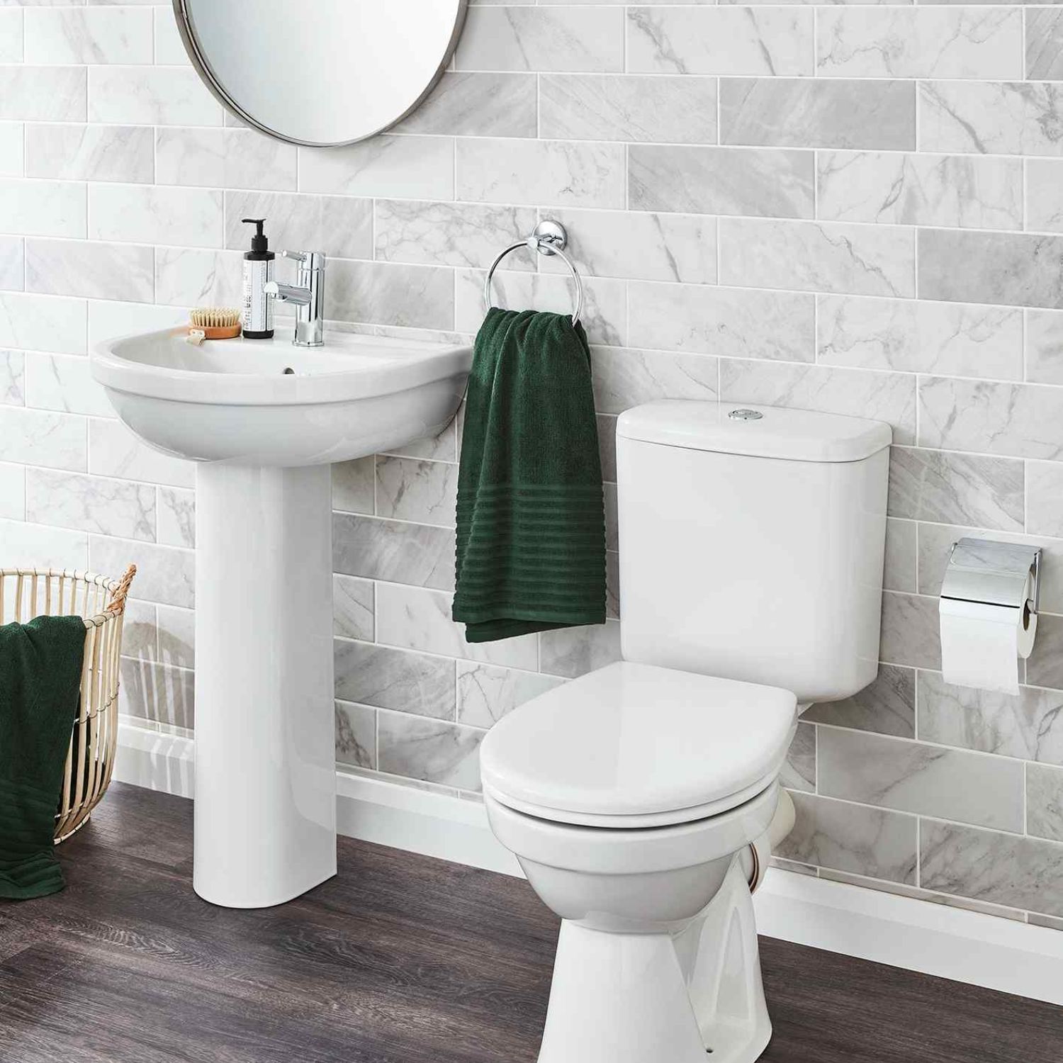 Milton Toilet and Basin Suit: Stylish Vanity Units for Bathrooms