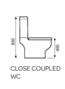 Kartell UK Options 600 Bathroom Suite With P Shaped Shower Bath