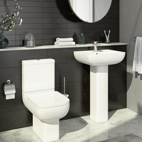 Kartell UK Options 600 Shower Suites without Vanity - KV8 Wet Room Screen