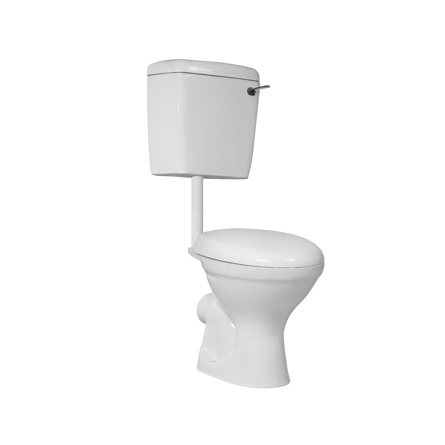 Kartell UK Proton Low-Level WC Pan with Side Feed Cistern & Soft Close Seat