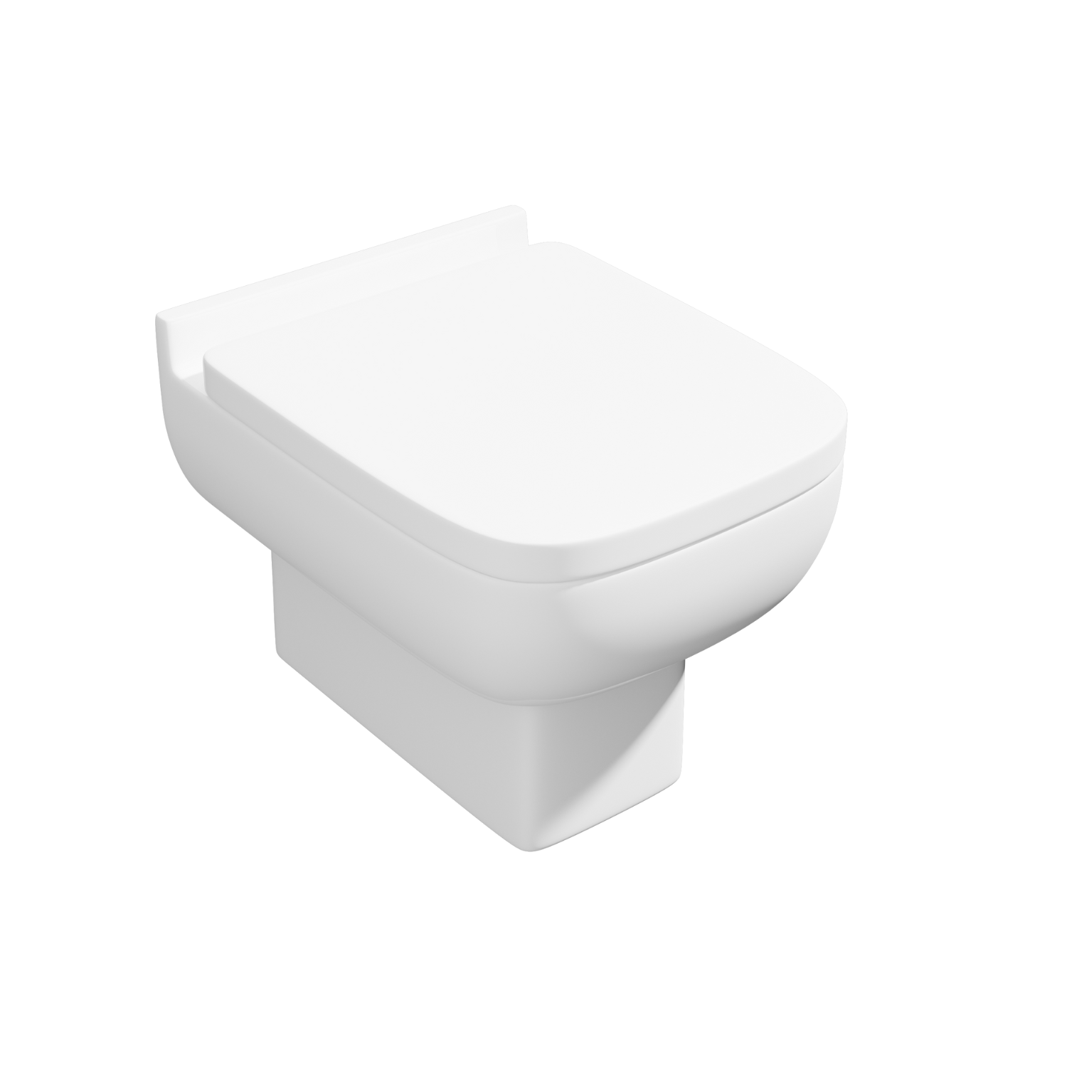 Modern City White Gloss Toilet & Basin Suite with Vanity Unit – Perfect for Small Spaces