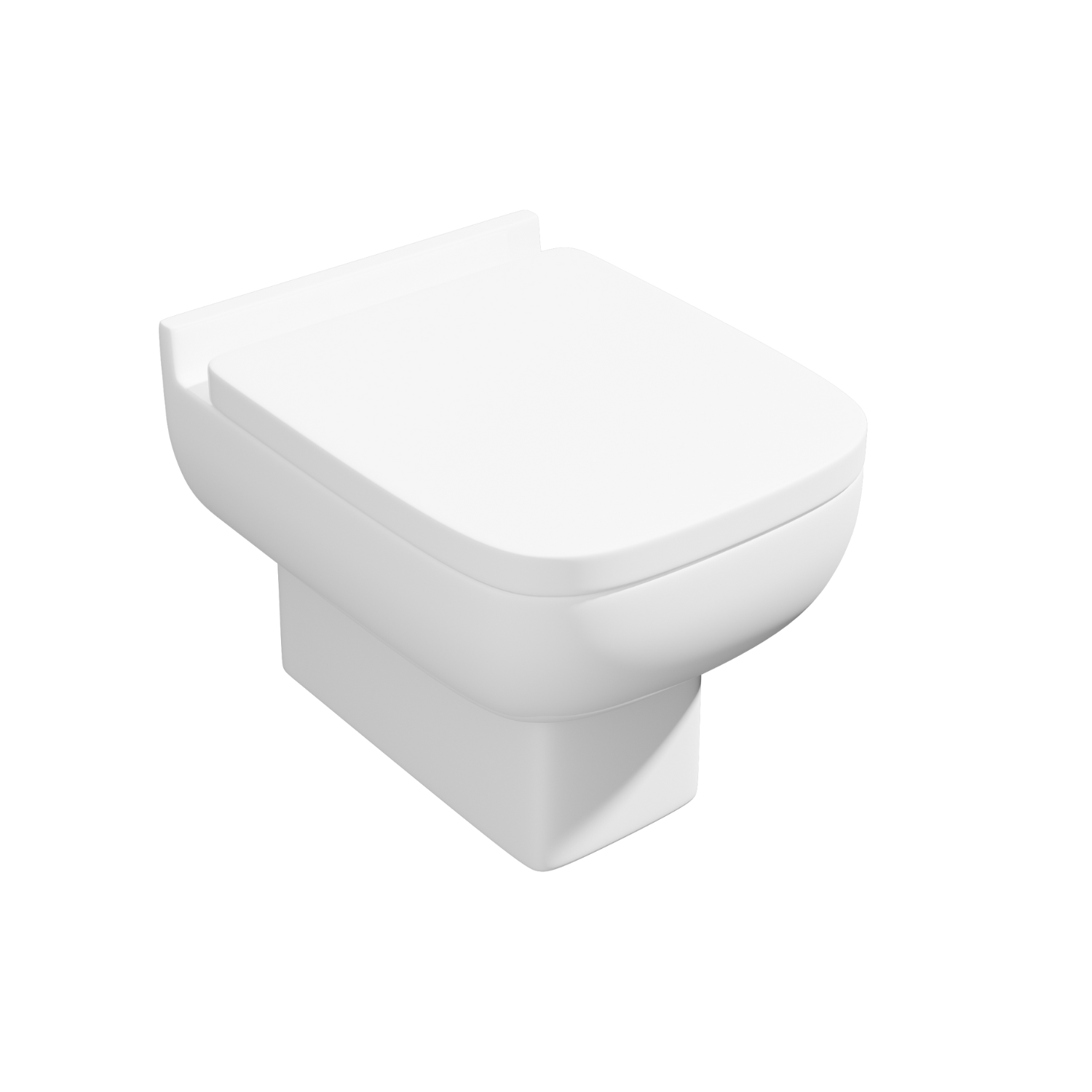 Kartell UK City - White Gloss Toilet And Basin Suite With Vanity Unit