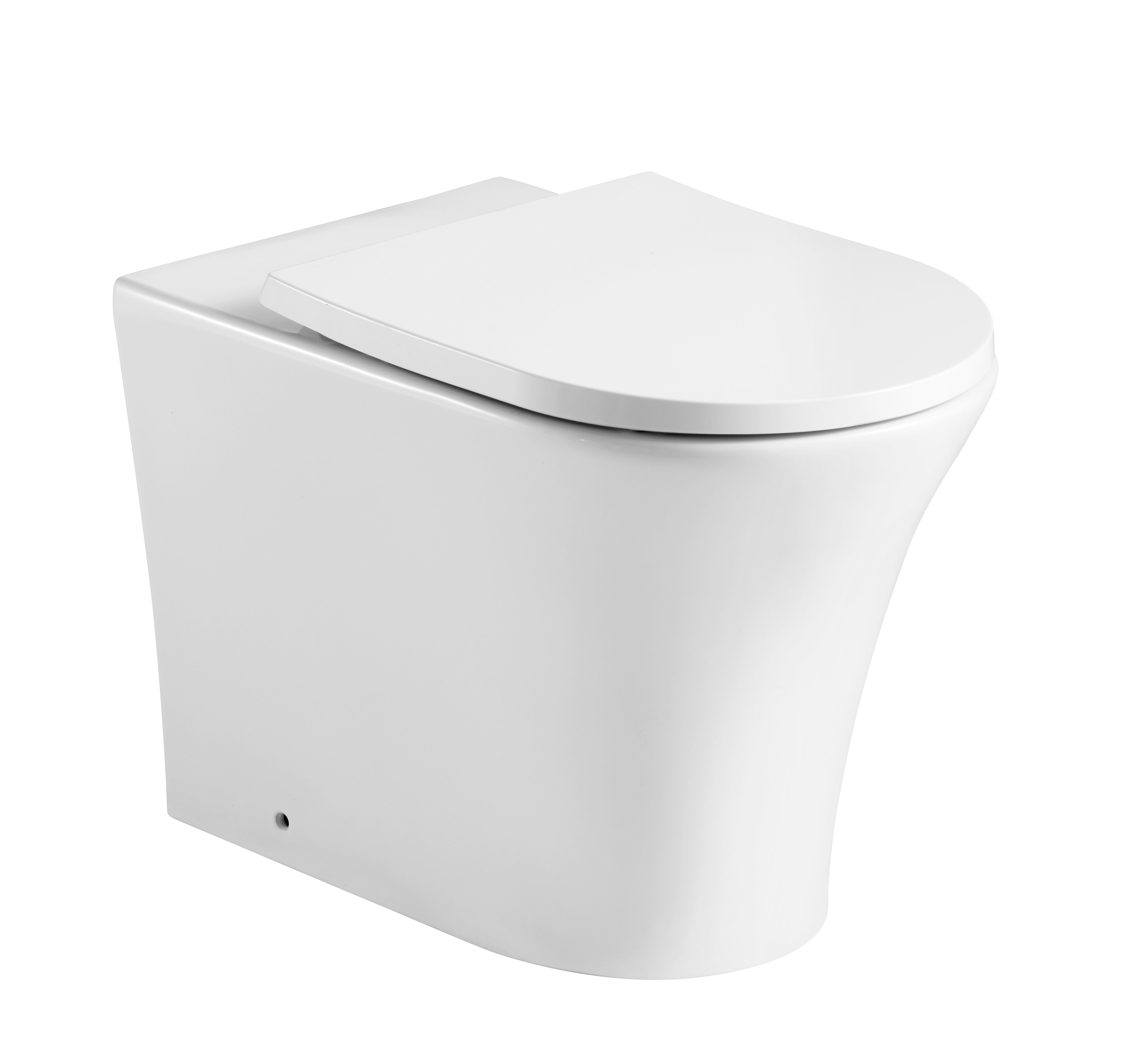 Kartell UK Kameo Rimless BTW WC Pan with Soft Close Seat