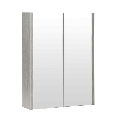 Kartell UK Purity Silver Oak Mirror Vanity Unit