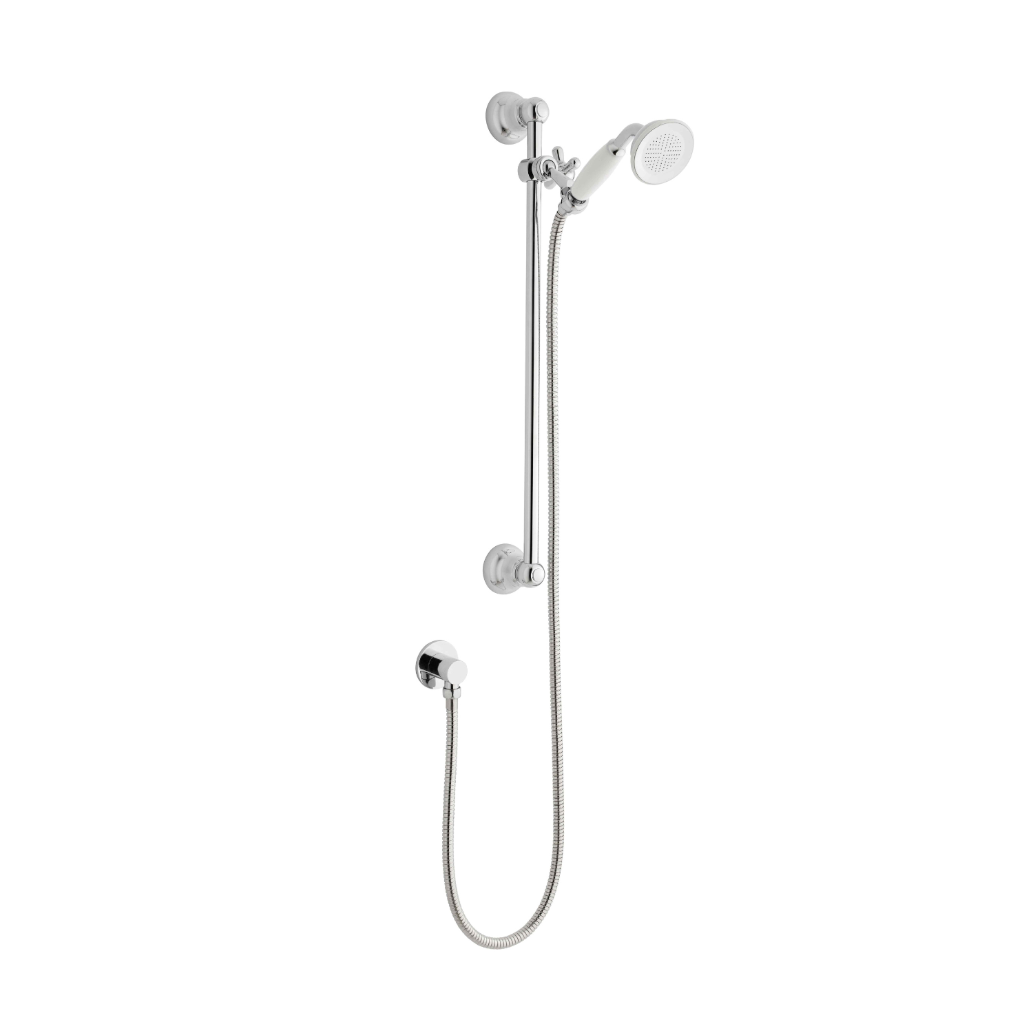 Elevate Your Bathroom Décor: Klassique Shower Set with Croydex Bath Shower Mixer, Curtain, and Mat