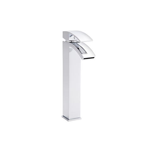 Kartell UK Flair 4-Hole Bath Shower Mixer & Hi-Rise Mono Basin Mixer Set