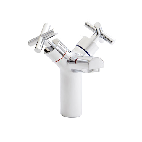 Kartell UK Times Branch Mono Basin Mixer with Click Waste Set