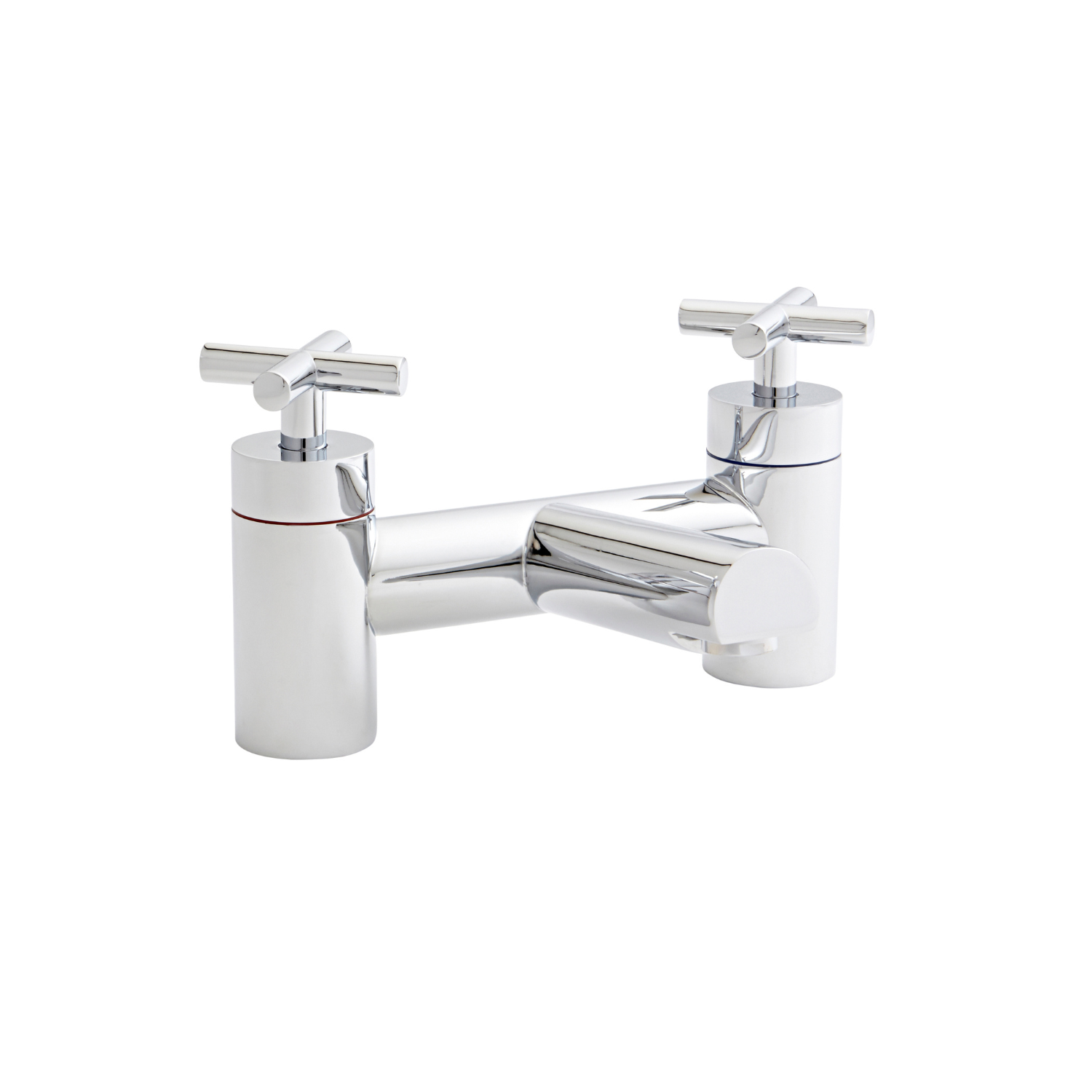 Kartell UK Times Times Bath Filler, Mono Basin Mixer with Click Waste Set