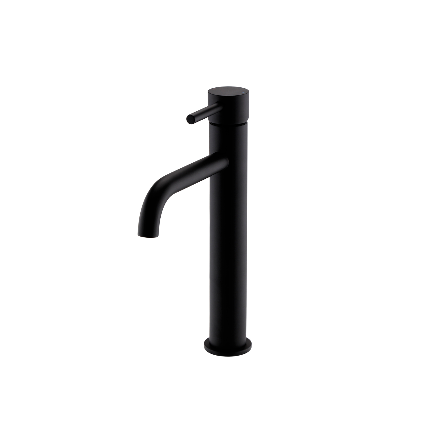 Kartell UK Nero Round Bath and Basin Set Taps