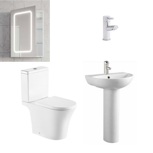 Kartell UK Kameo Combination Toilet and Basin Unit