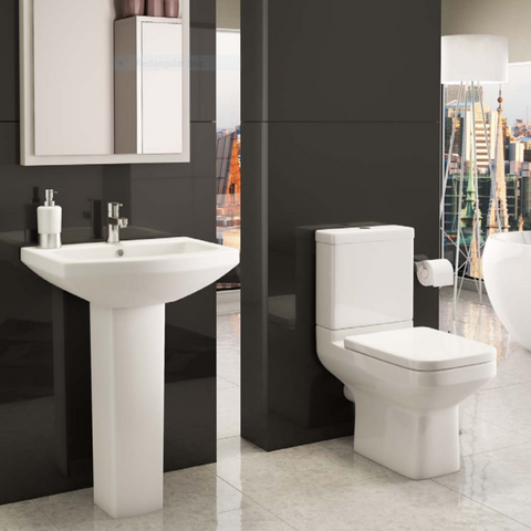 Kartell UK Trim Toilet and Basin Suite Without Vanity